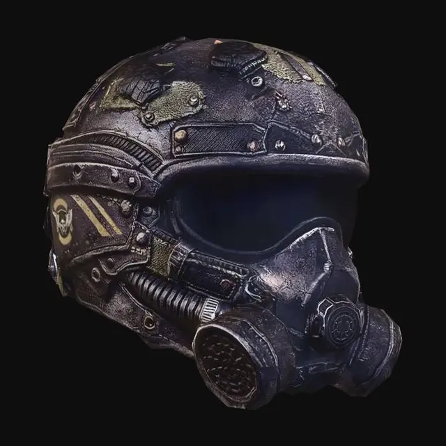 3D model for helmet 4k