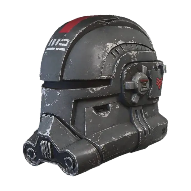 Battle-Worn Space Helmet - Gameready 3D model, vytvořený pomocí AI