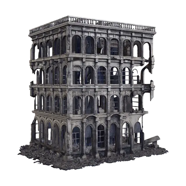 3D model for Tower of Ruined Arches