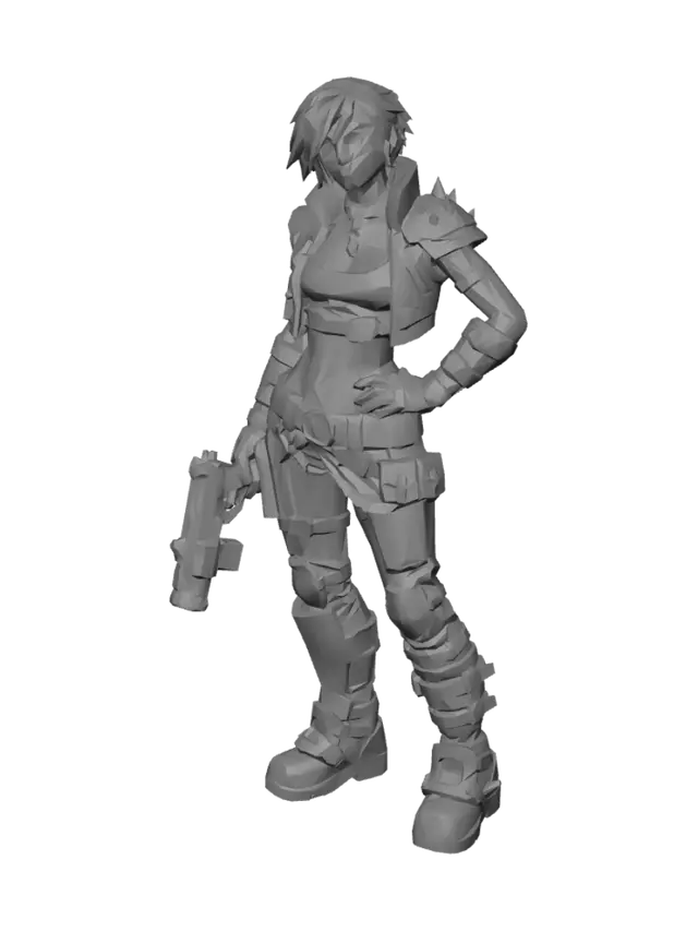 3D model for Crimson Wasteland Rebel