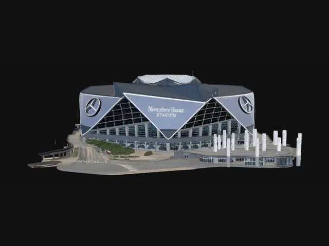 3D model for Mercedes-Benz Stadium Exterior
