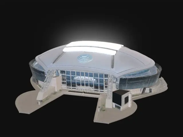 3D model for AT&T Stadium Facade