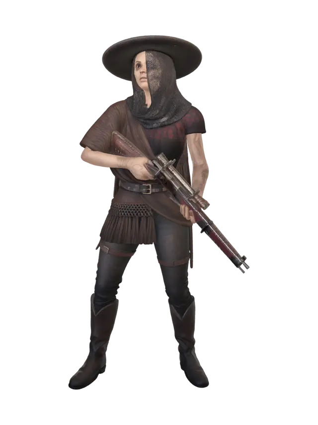 3D model for Wasteland Gunslinger