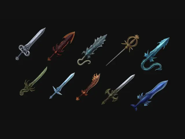 3D model for Arcane Arsenal: 10 Distinct Sword Models