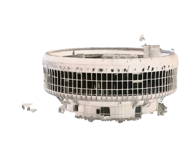 Building - Buildings 3D model, vytvořený pomocí AI