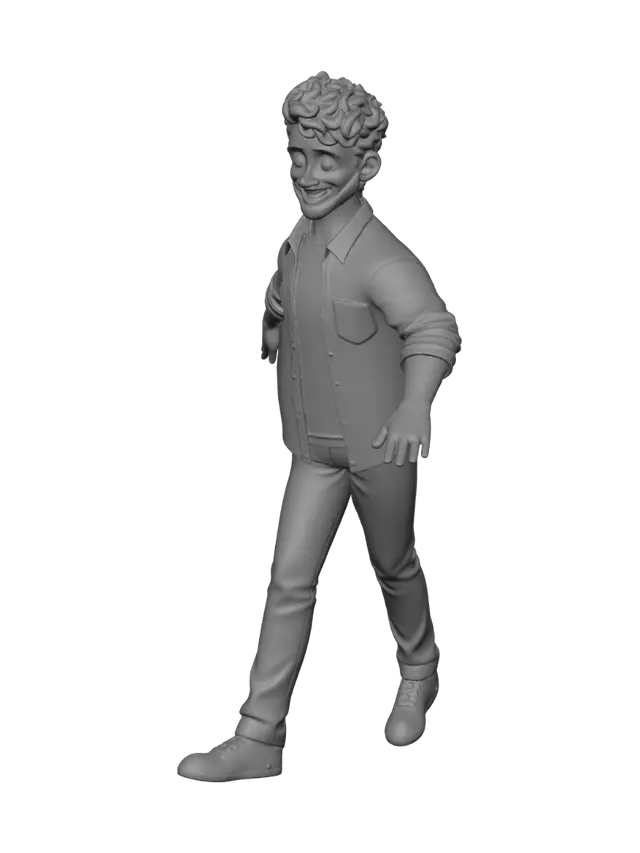 3D model for Friendly T-Pose Avatar