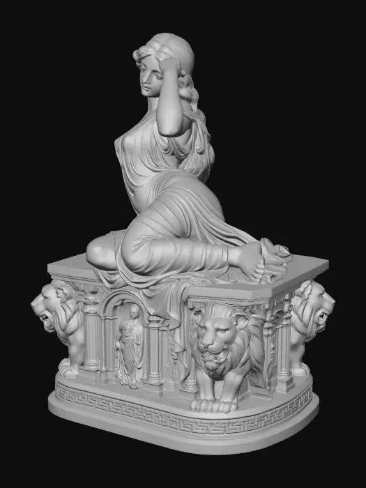 3D model for Nymph by the Cascade