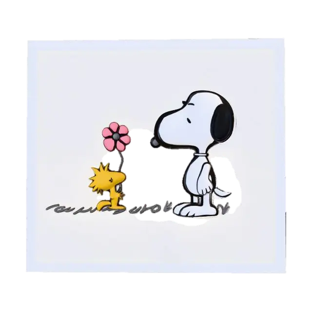 Snoopy 3D model, vytvořený pomocí AI