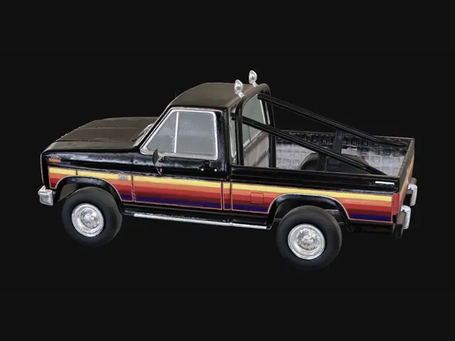 3D model for Rainbow Ford Pickup 1982