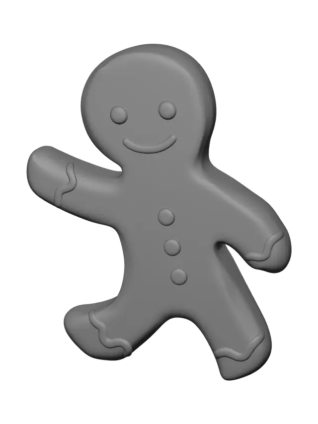 3D model for Low-Poly Ginger Dw