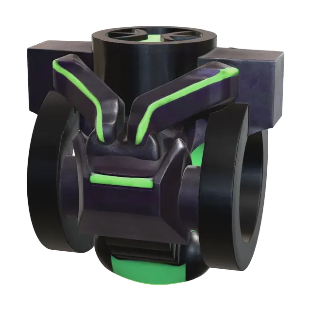 Modern Ben 10 - Gallery 3D model, vytvořený pomocí AI
