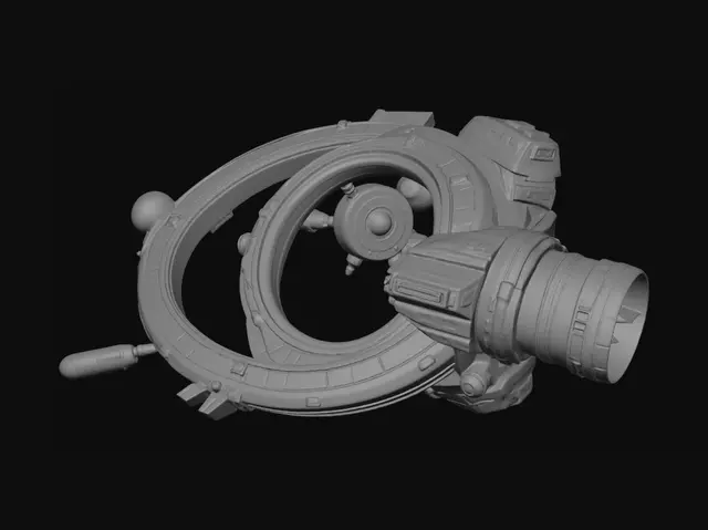 3D model for Crimson Ring Engine