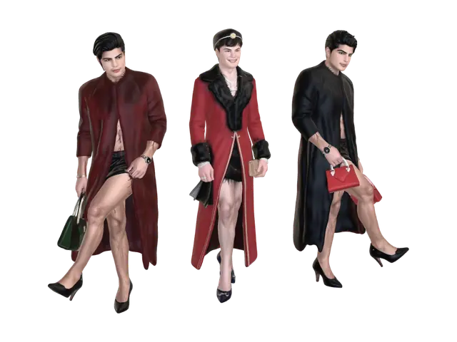 Fashion show 2026 - Wildcat 3D model, vytvořený pomocí AI