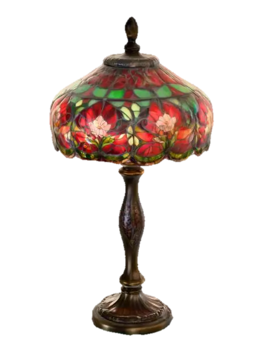 Radiant Blossom Lamp 3D model, vytvořený pomocí AI