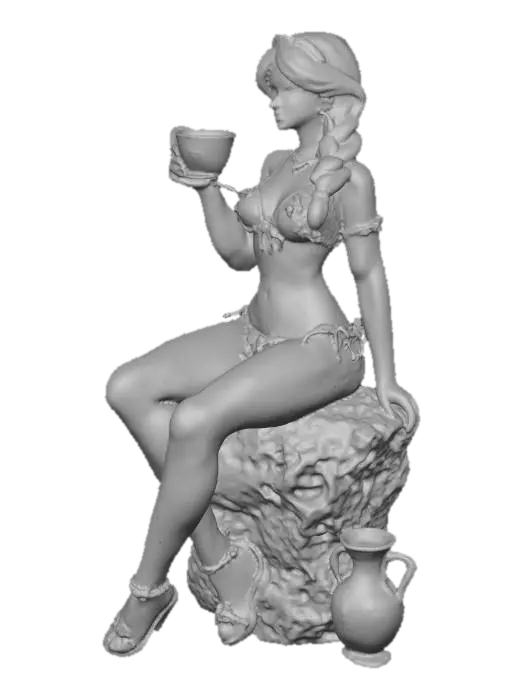 3D model for Teatime on the Stone