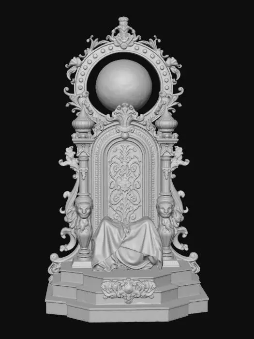 3D model for Moonlit Throne