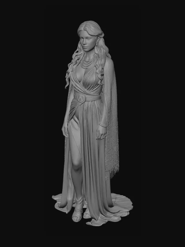 3D model for Emerald Goddess