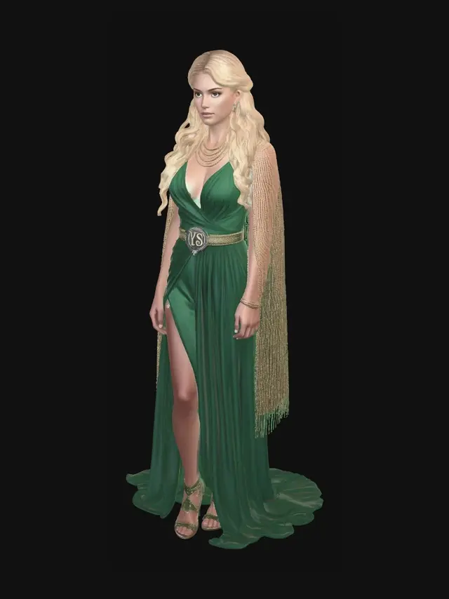 3D model for Emerald Goddess