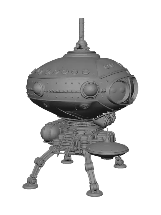 3D model for Alien Spacepod