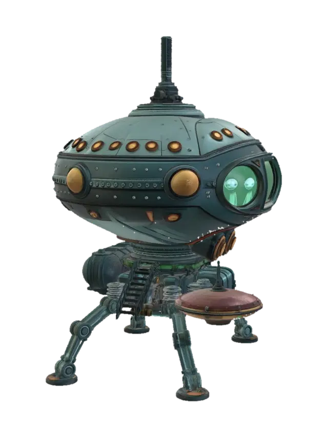 3D model for Alien Spacepod