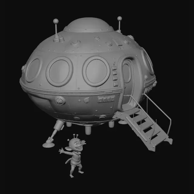 3D model for Neon Orbital Playground