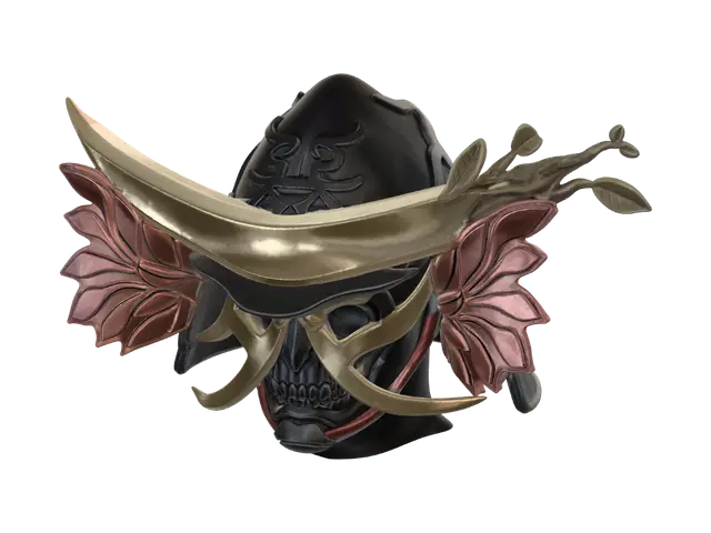 3D model for Leafbound Samurai Skull