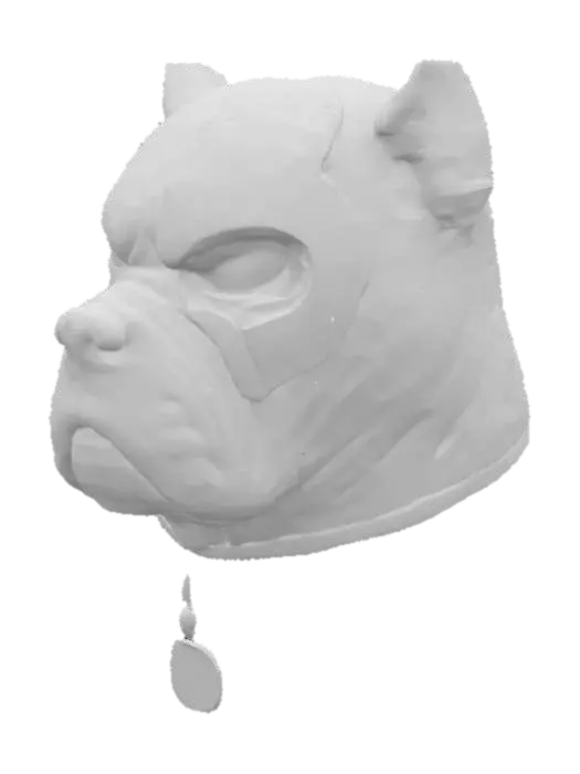3D model for Cyborg Canine Sentinel