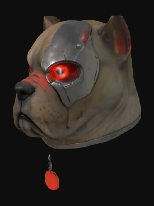3D model for Cyborg Canine Sentinel