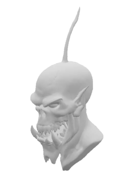 3D model for Inferno Demon Head