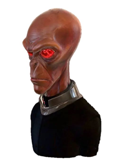 Intergalactic Guardian 3D model, vytvořený pomocí AI
