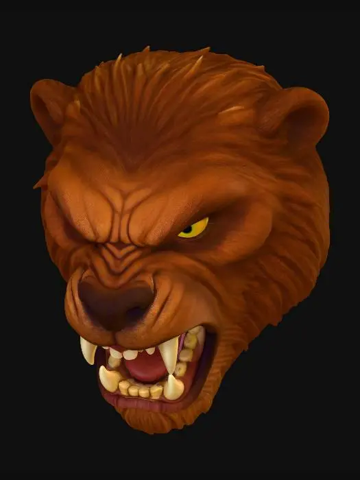 3D model for Crimson Fury
