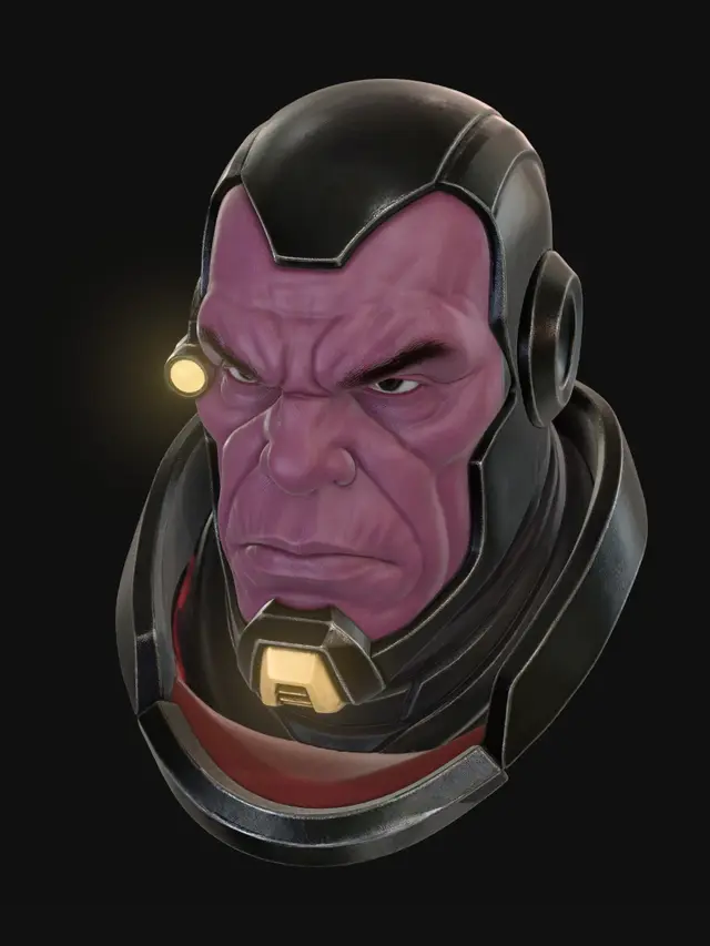 3D model for Crimson Warlord