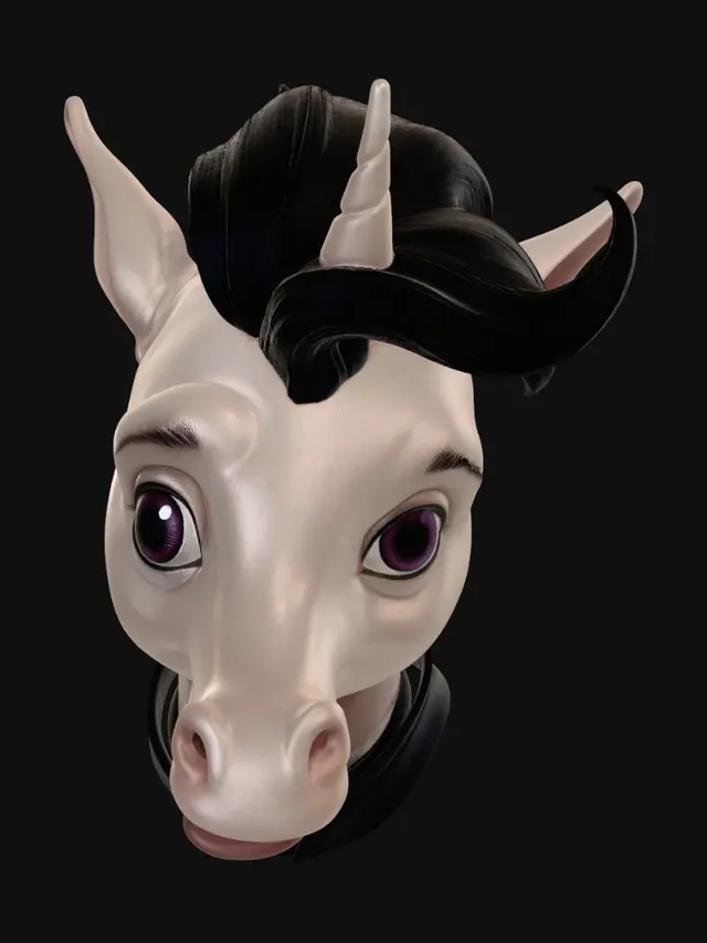 3D model for Rockstar Unicorn