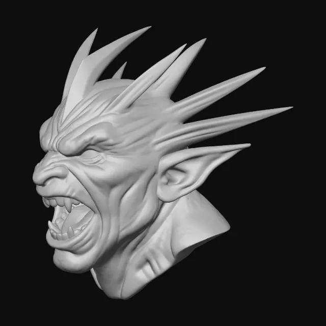 3D model for Crimson Fury