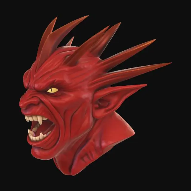 3D model for Crimson Fury