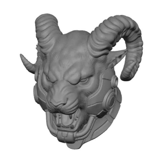 3D model for Ironhorn Berserker