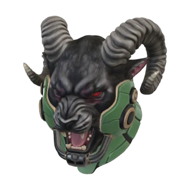 3D model for Ironhorn Berserker