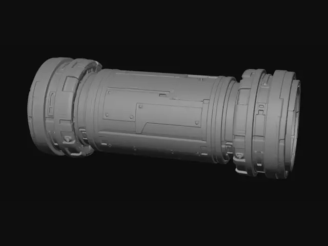 3D model for Hyperdrive Cylinder