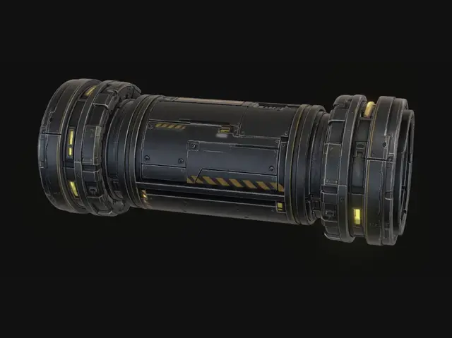 3D model for Hyperdrive Cylinder