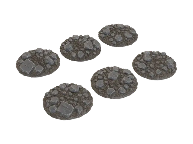 3D model for Rocky Terrain Bases