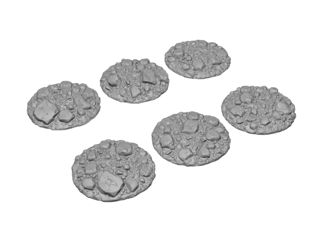 3D model for Rocky Terrain Bases