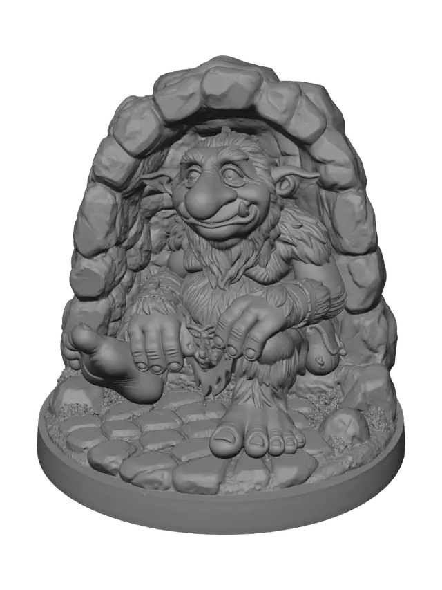 3D model for Grotto Guardian