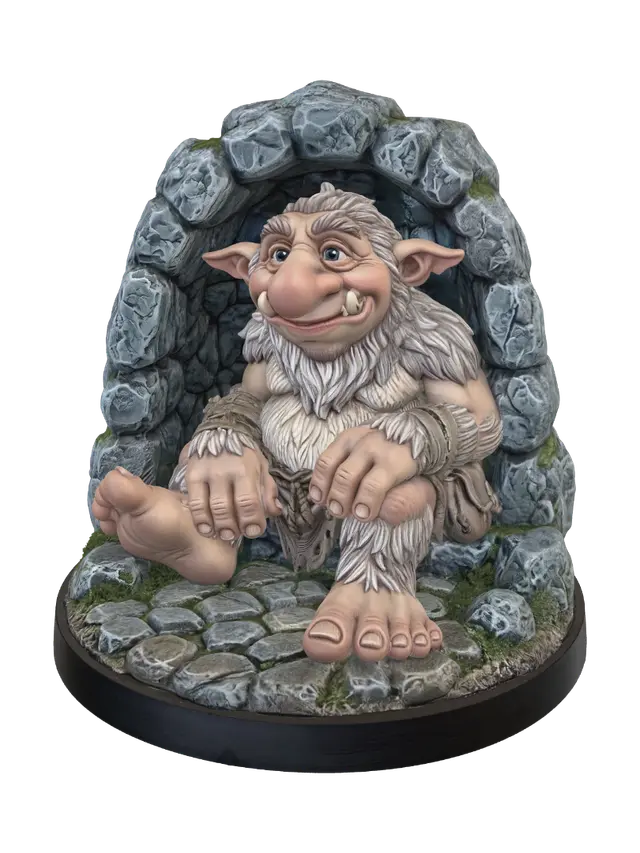 3D model for Grotto Guardian