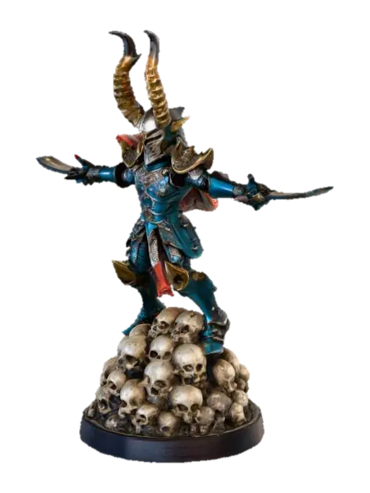 Dark Helm Conqueror 3D model, vytvořený pomocí AI