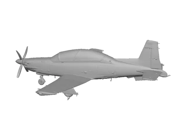 3D model for Shark Mouth French Trainer on the Tarmac