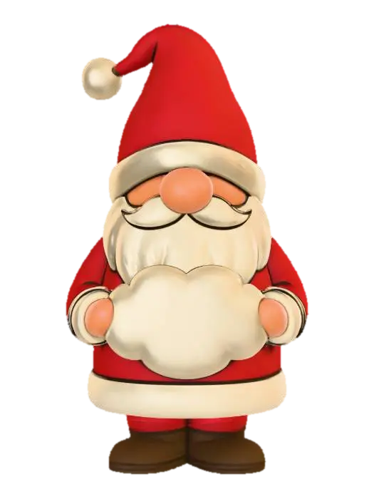 3D model for Santa Cheer