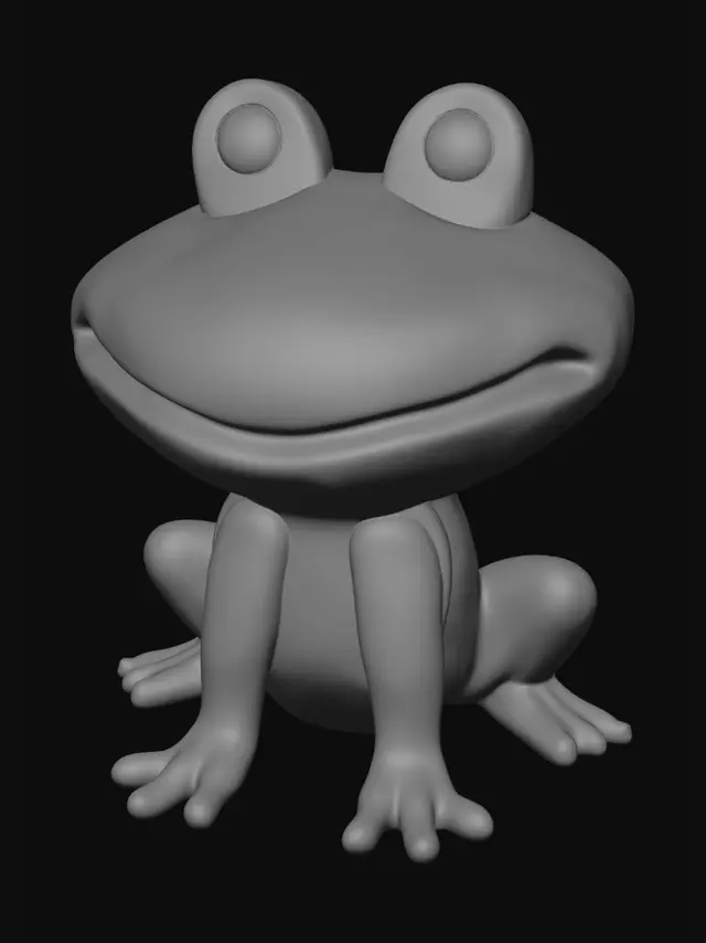 3D model for Frog Quartet