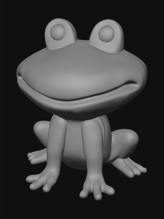 3D model for Frog Quartet