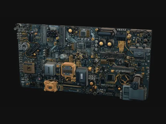 3D model for Neon Circuit Mosaic
