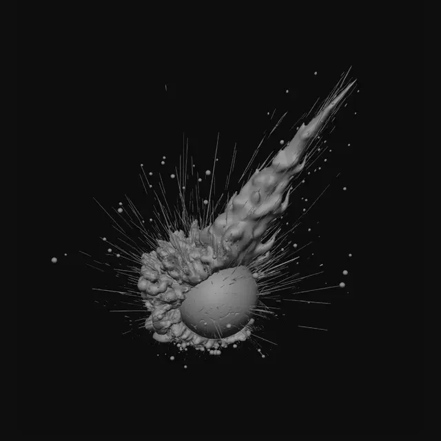 3D model for Desert Fireball Impact